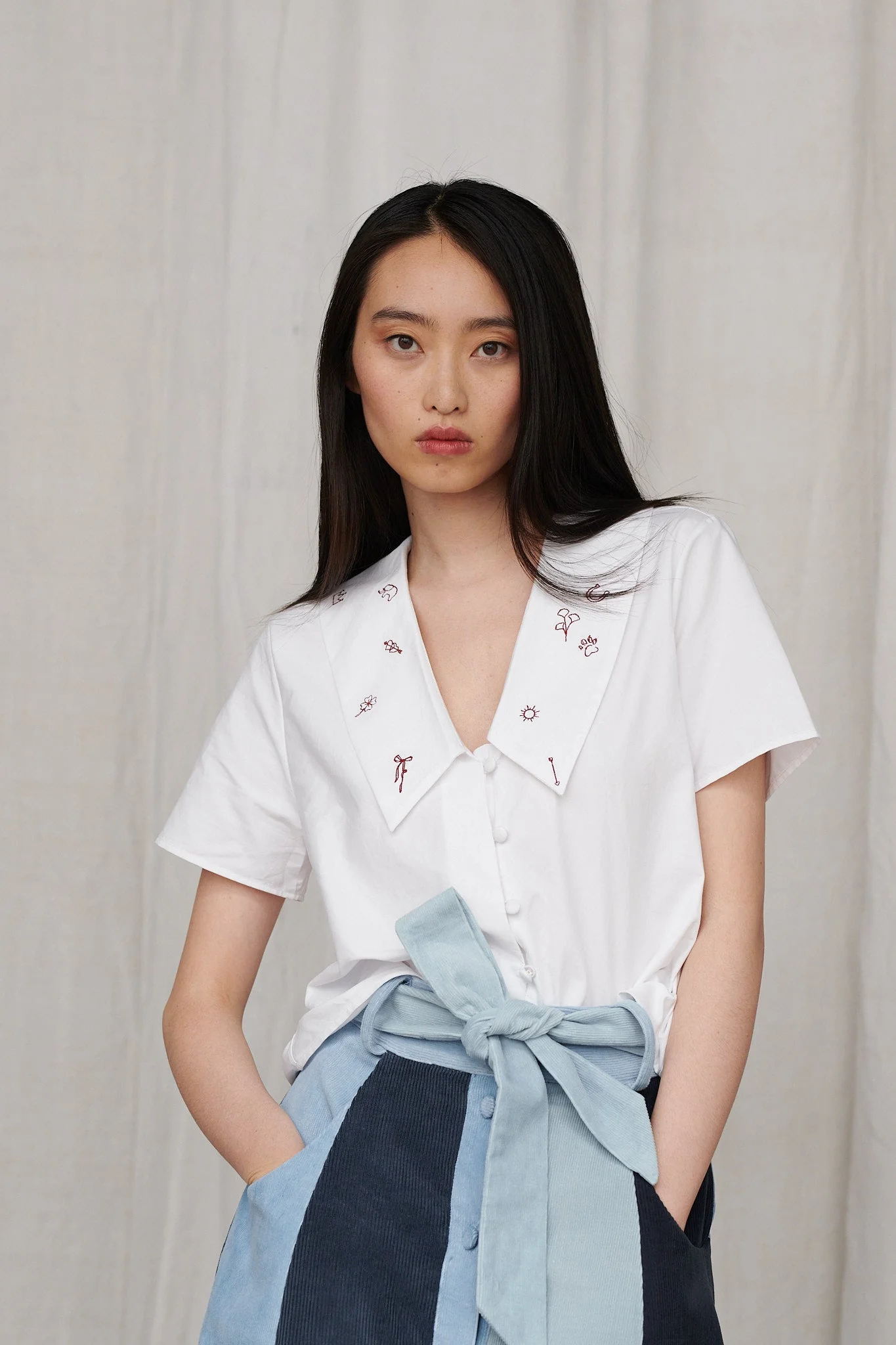 Love Lucky Embroidered Top - Image 3