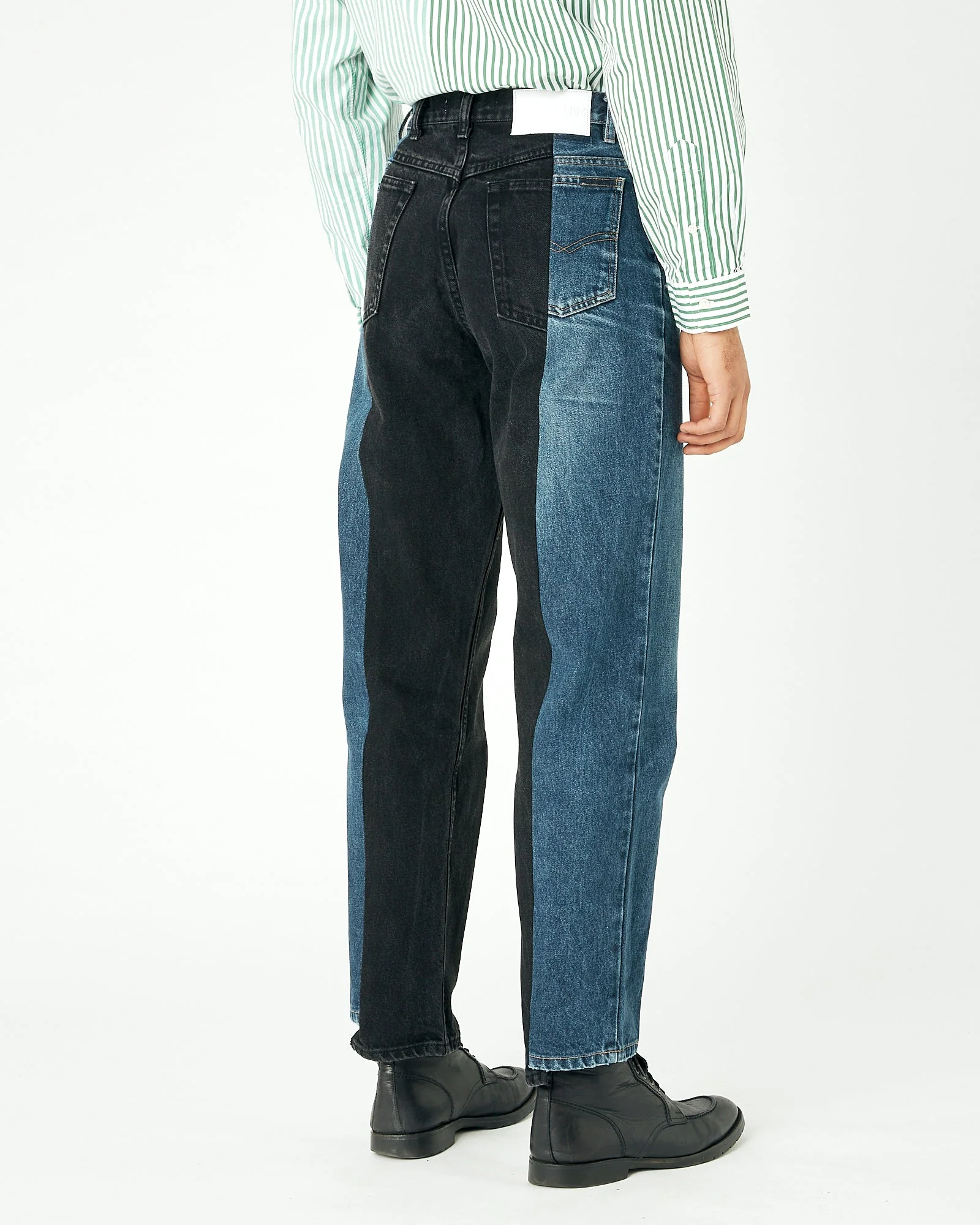 Men's Garcon Jean Dark Blue Black - Image 4